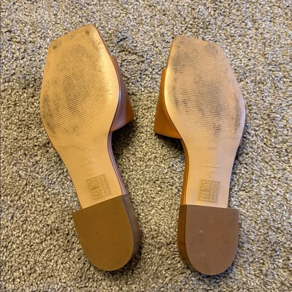 Coralie Mule Slide Sandal by Maeve by Anthropologie camel - Picture 5 of 5